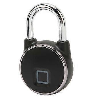 Bluetooth fingeraftrykslås USB-opladning 360 graders genkendelse App Smart nøglefri lås til Android til IOS-system ( )
