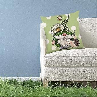 Set med 4 kuddfodral 45 x 45 cm, för soffa sovrum vardagsrum