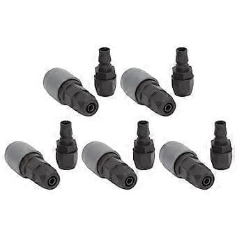 5 Set Pneumatisk Snabbkoppling C-Typ Självlåsande Luftkompressor Slangkoppling Plug Socket (SP+PP30 ) ( )