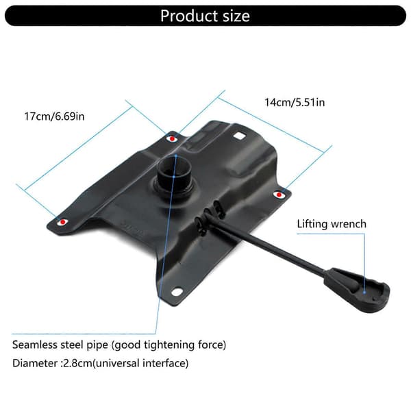 Kontorstol Svingbar Vippekontroll Seter Mekanisme Erstatning Kraftig Gaming Stol Vippe Svingbare Seter Base Mekanisme 2