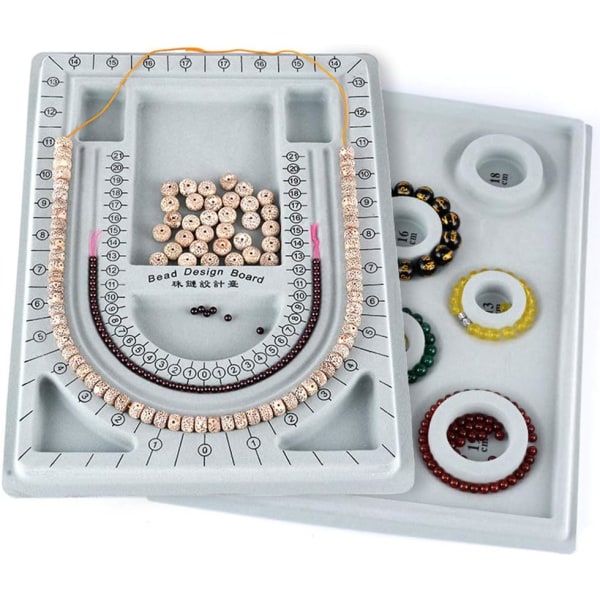 Beads Design Board DIY Dial Plate Plate för smycken Beading Neckl
