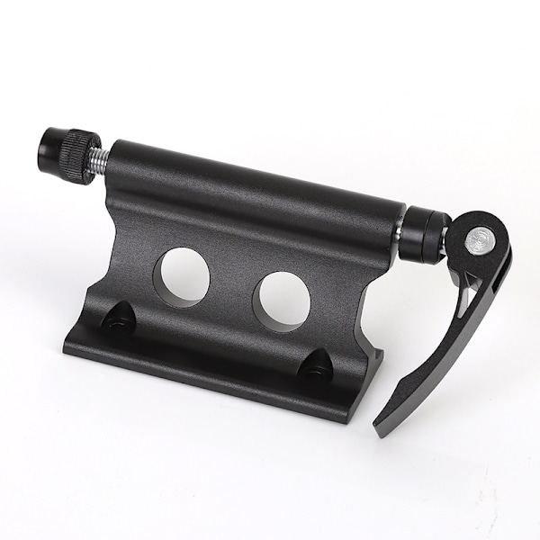 Mountainbike stativ, forgaffel quick release fastgjort clip bagagebærer, bil placeringsstativ, sort, 1 stk Black 1Pcs
