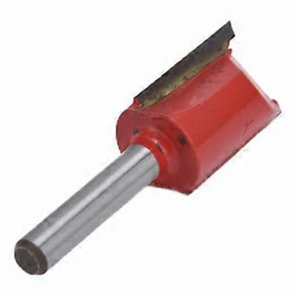 Rak Bit Förlängd 2 Flöjt Legering Stål Trimming Spårning CNC Träbearbetning Verktyg 1/4in Skaft 17mm ( )