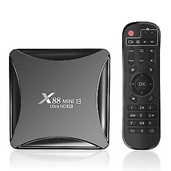 Liten Dual Band WIFI TV-box Multifunktionell Mediaspelare TV-box för Hem Sovrum (EU-kontakt 2g16g)