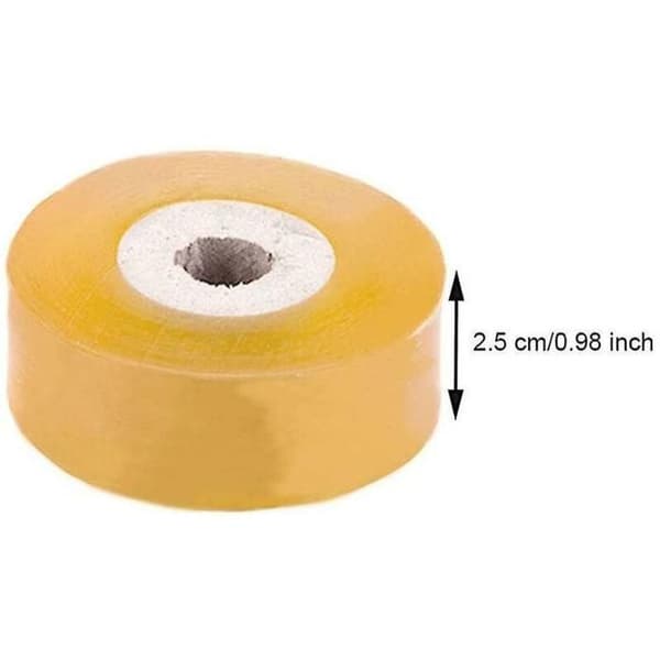 Klistretape för ympning av fruktträd, elastisk, säker, 2 rullar (2,5 cm vardera)