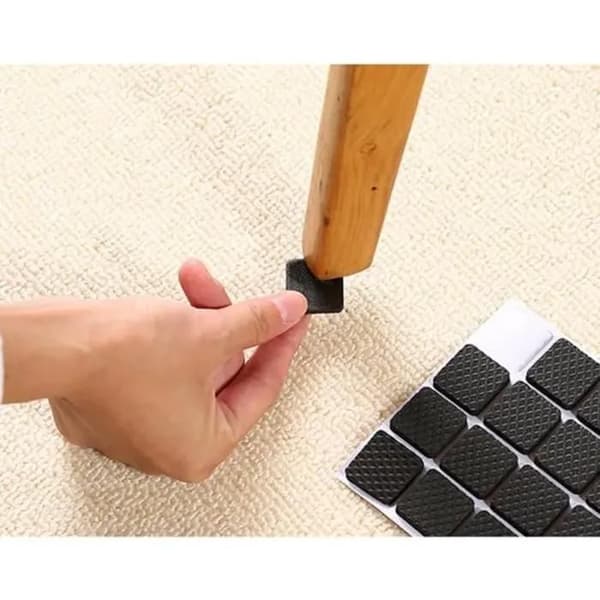 Stolsdyna EVA 2.2x2.2cm - 24 stycken per förpackning - Förpackning 5 - Rutskydd