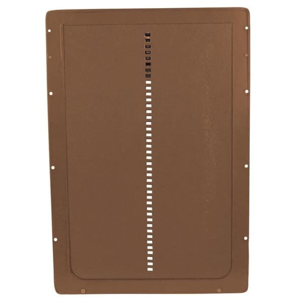 Automatisk hönshusdörr med timer - Aluminium/Stål - Solenergi - IP45 - LED-display