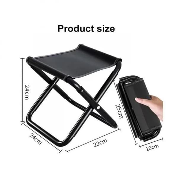 Mini Sammenklappelig Camping Stool, Sammenklappelig Portable Stool, Camping Sammenklappelige Stole, Portable Camping Sæde, Sammenklappelig Stool Etik