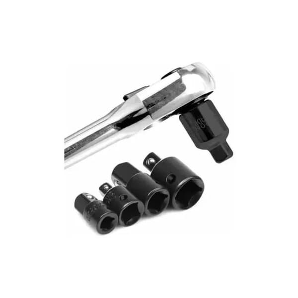 Spil af Forstærkere og Reducerer Ratchet Adaptere Reducerer til Stik og Bits Triomphe 4 stk 1/2" 1/4" 3/8"