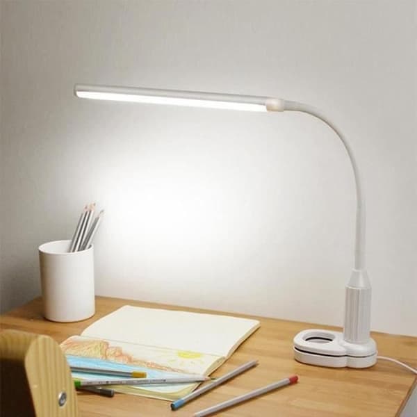 Fleksibel LED skrivebordslampe - Berøringssensor - USB genopladelig - 24 LEDs