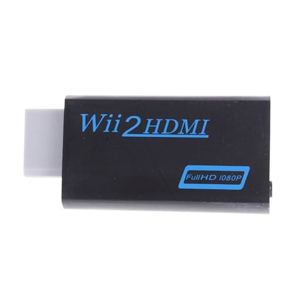 Videoadapter - Wii til HDMI - Full HD 1080P - 3,5 mm lydudgang - Plug and Play