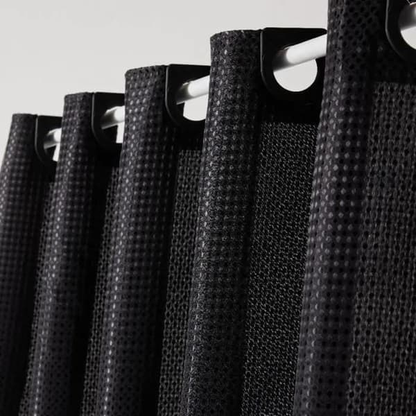 Bruseforhæng - Gaffel - Hvid - Polyester - 180 x 200 cm Vit