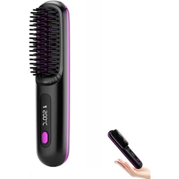 Hårborste - Bellabrush Pro - Termisk - Trådlös - Bärbar ionic
