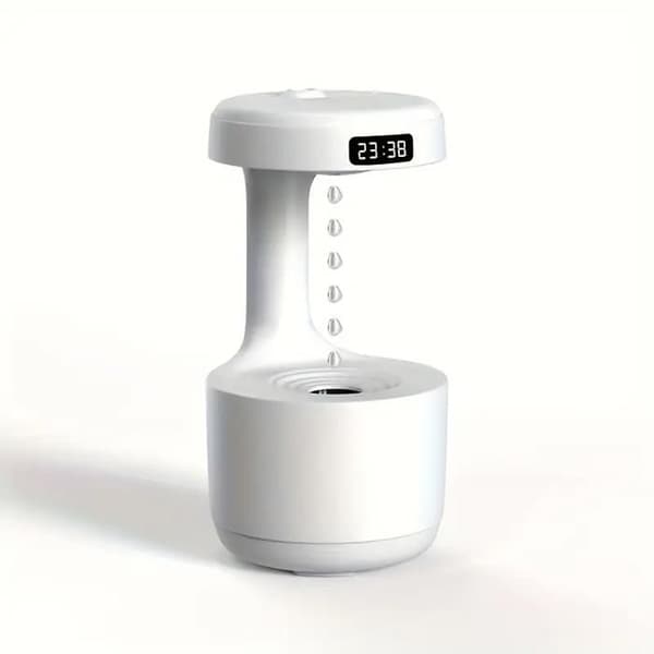 Luftfugter - Antigravity - 800 ml - Genopladelig USB - LED urdisplay