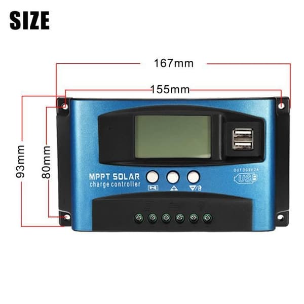 MPPT-säätölaite - NEUFU - TEMPSA 30A MPPT - 30A - 12-24V - Max PV 1500W (24V)