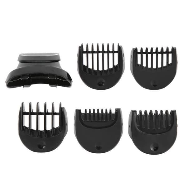 Eltrazorhoved - SURENHAP - Erstatning til Braun Series 3 - 5 dele - Kamguide - Sort ABS