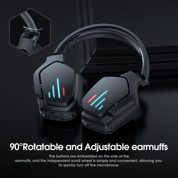 Bluetooth-hörlurar - ANTCOOL - B60 - Bullerdämpning - 2,4 GHz & Bluetooth - Multiplattform