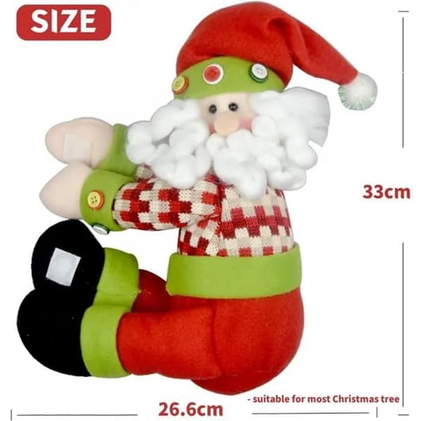 Juletræstopper - 33 cm - Non-woven - Vinterdekoration