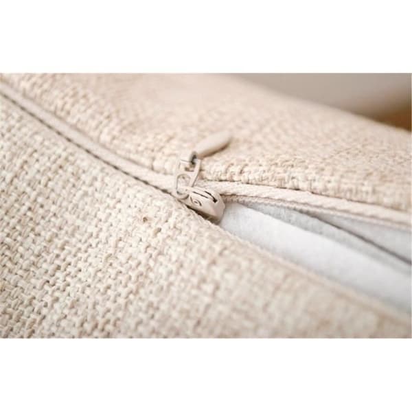 Kuddfodral - SWAREY - 45x45 cm - 4-pack - Bomull/lin - Bladmönster Grön