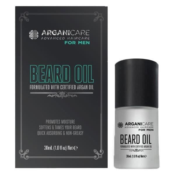 ARGANICARE Partaöljy 30 ml - Argan & Macadamia, Ilman parabeeneja