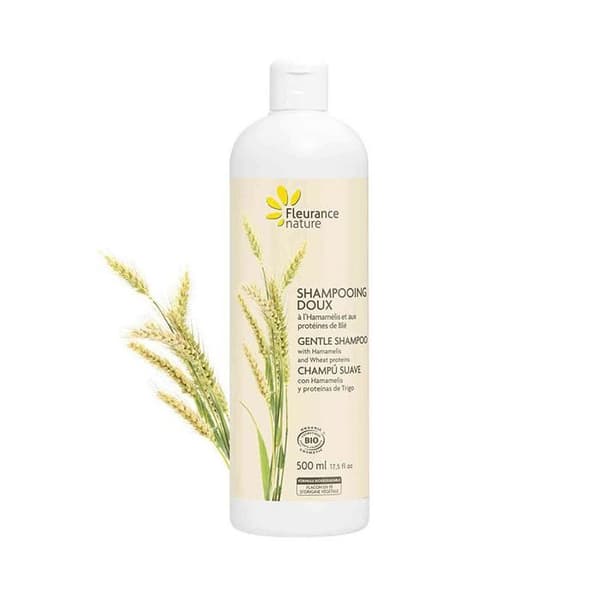 FLEURANCE NATURE - Hellävarainen shampoo luomu-hamameliksella 500 ml