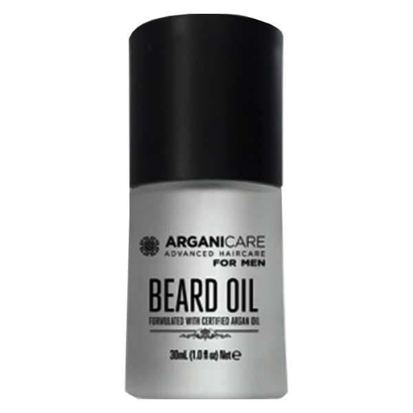 ARGANICARE Skægplejeolie 30 ml - Argan & Macadamia, Uden parabener