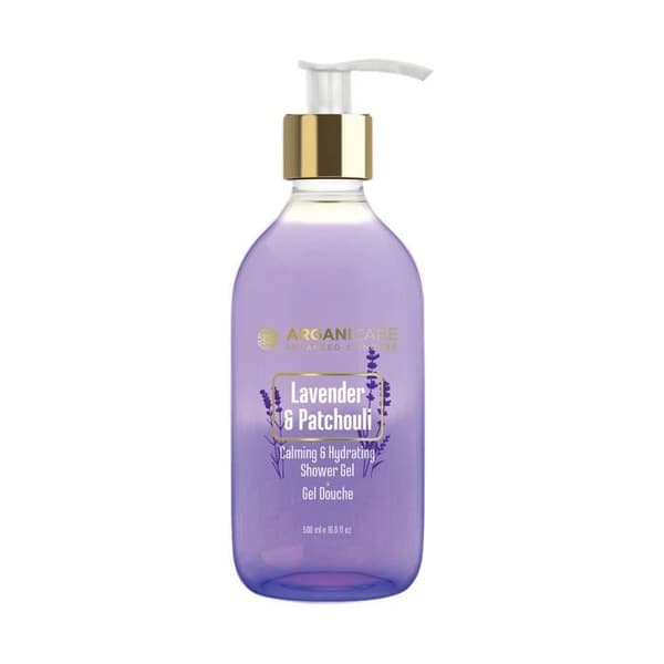 ARGANICARE Duschgel Lavendel & Patchouli 500 ml — Hydrerende, Nærende, Beroligende