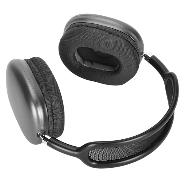 Trådløse Bluetooth-hodetelefoner Justerbare Sammenleggbare Headset med Mikrofon for Laptop Telefon Arbeid Skole Reise Sport Svart