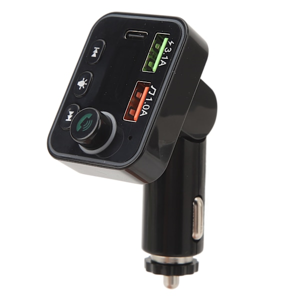 Bluetooth 5.3 Bil Dual USB Biloplader AV Navigation Bil MP3 Bil Bluetooth MP3 Afspiller