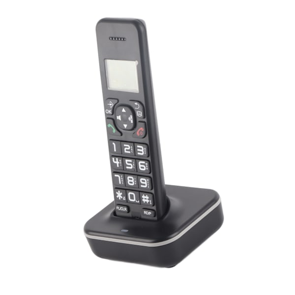 D1102B Digital Trådløs Håndholdt Telefon Håndfri Opkald Telefon til Kontor Hjem 100‑240VEU Stik