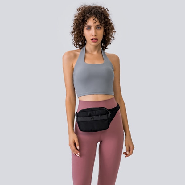 U-ringet ryggfri fitness topp sports-yoga-drakt med brystputer
