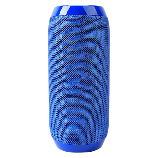 Kannettava Bluetooth-kaiutin, vedenkestävä, kaksoiskalvo, kestävä Bluetooth-subwoofer ulkokäyttöön, sininen