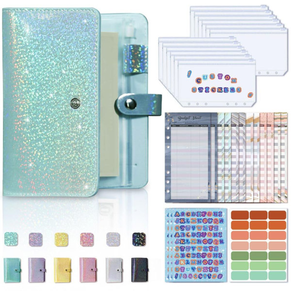 A6 Budgetmappe Budget Organizer GRÅ Grey