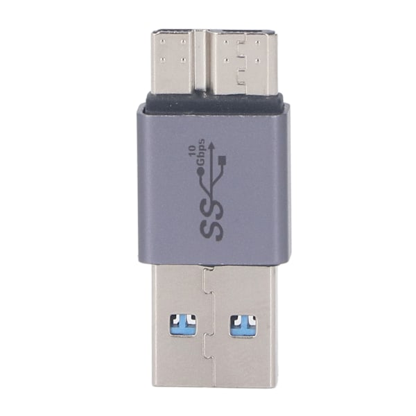 Micro B till A Hane Adapter 10GB Maximal Överföringshastighet Micro B Adapter för Dataöverföring Laddning Universell Kompatibilitet