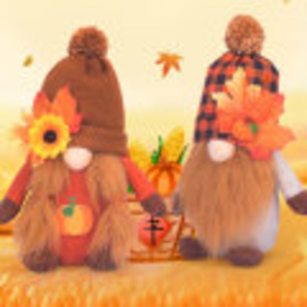 Halloween ansiktslös docka dekoration fest Thanksgiving höst Boy