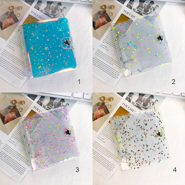 Mini fotoalbum Kpop fotokort holder bok
