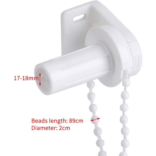 17 mm Rullegardinsæt Rullegardin Reservedele Reservedele
