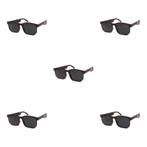 1/3/5 Bluetooth Audio Smart Briller Vanntette Innebygd Mikrofon Coffee 15.3 x 5 x 3cm 5Set