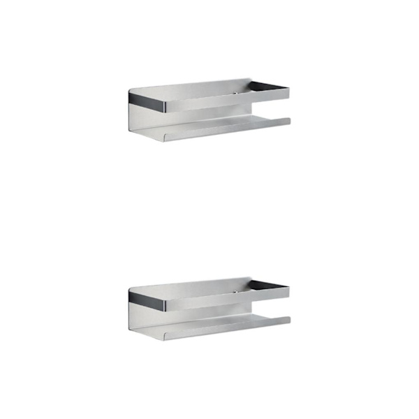 1/2 flaskeholder til krydderikrukke i rustfrit stål til køkken M 2Set