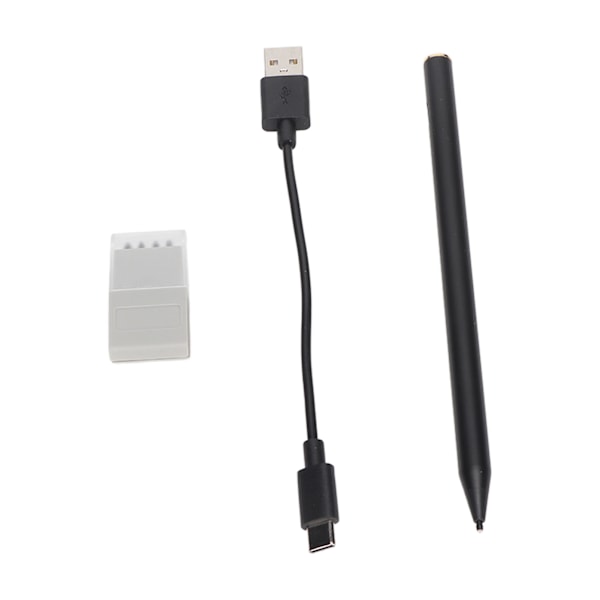 For Surface Stylus 4096 Trykkfølsom Palm Rejection Hurtigtast MPP 2.0 Smart Penn for Nettbrett Skriving Kontroll Svart