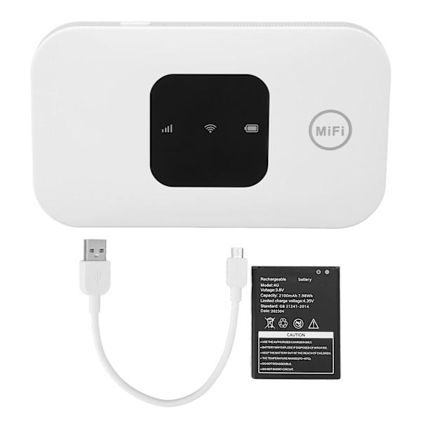 4G LTE Router Multifunktionel 150 MBPS Høj Hastighed Effektiv Plug-in Kortdeling Mobil WiFi Hotspot til Asien Region