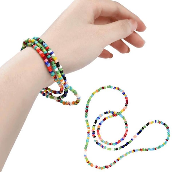 Akrylperler i oppbevaringsboks - 12000 stk