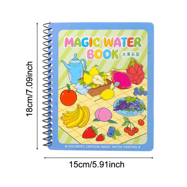 Magic Water Tegnebok Fargeleggingsbok DD