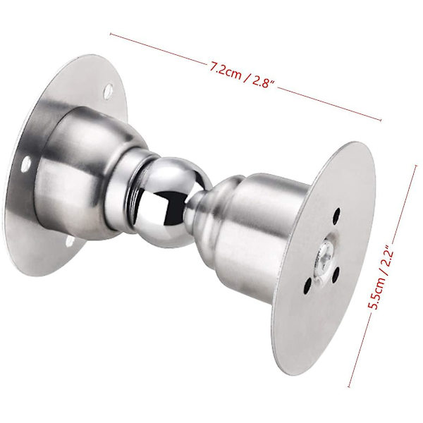 2 st Magnetisk Dörrpropp, Rostfri Dörrpropp Med 3m Dubbelsidig