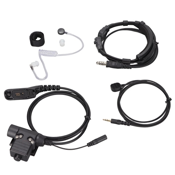 Halsmikrofon Headset U94 PTT med Fingermikrofon Kompatibel med MOTOROLA XIR P8268 P8668 DP4400 DP4800
