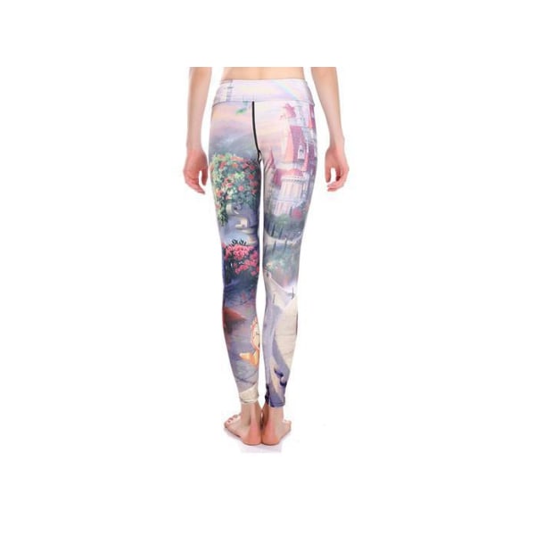 Skjønnheten og Udyret Leggings MultiColor multicolor S