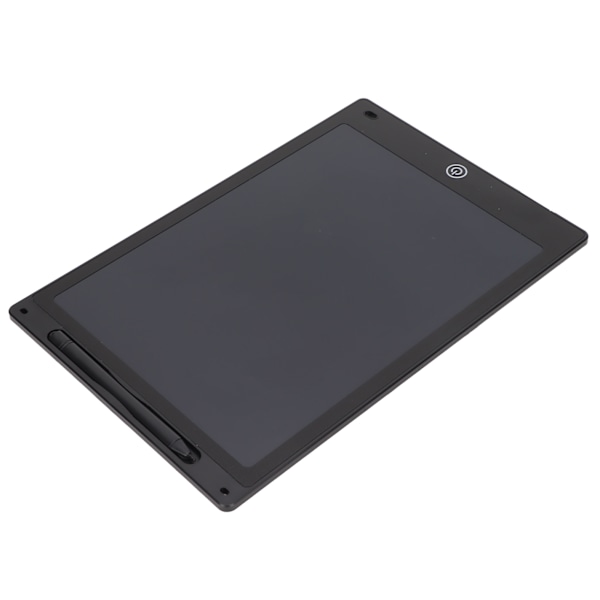 LCD Skrivetablet 12 tommer Øjenbeskyttelse Strålingsfri Miljøvenlig Holdbar Trykfølsom Lys Farve Doodle Board Sort