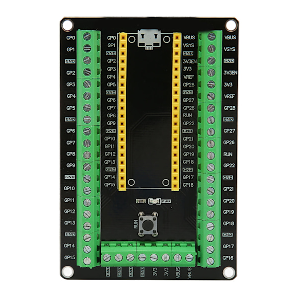 Expansionskort för Raspberry Pi för Pico Utvecklingskort för GPIO Terminal Block Breakout Board
