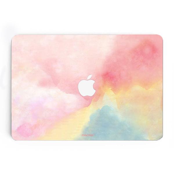 MacBook Pro Retina 13″ (2012-2015) – Skin + Hard Case – Rainbow MultiColor Skin + Clear Hard Case