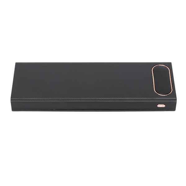 L10 18650 Batterioppbevaringsboks uten sveising LCD Digitalt Display Bærbar DIY Powerbank